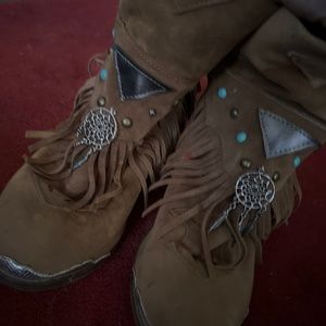 Western style boots